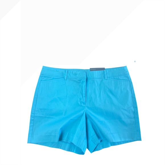 Talbots Pants - Talbots Perfect Short 5 Turquoise Blue Chino Shorts Womens 14 New
